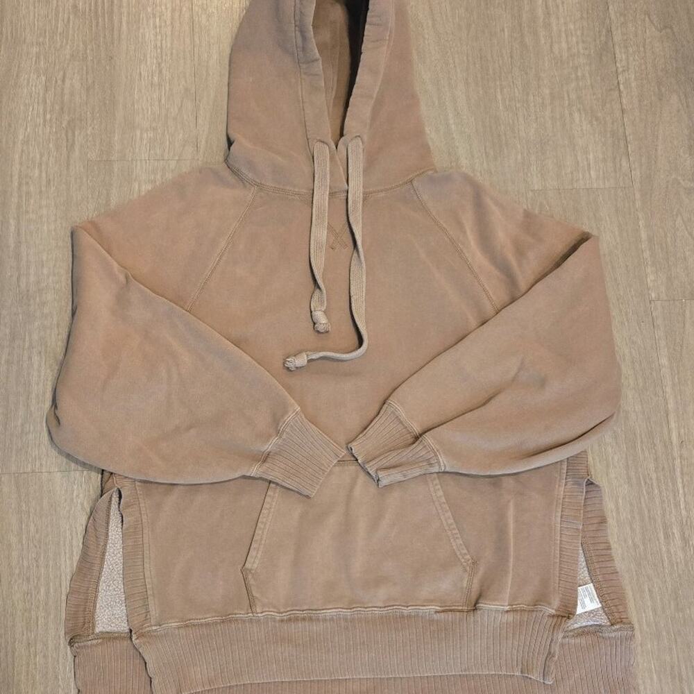 American Eagle Tan Hoodie Sz XL